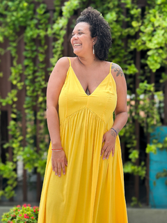 VESTIDO SARA - AMARELO - comprar online