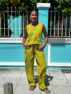 CALÇA SU - VERDE ABACATE
