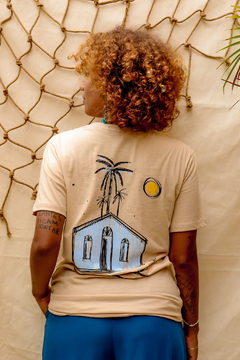 T-SHIRT - CASA DO PESCADOR - AREIA na internet