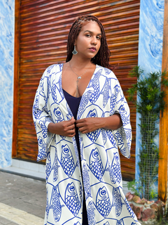 KIMONO PATRÍCIA - PEIXE MAR na internet