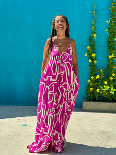 VESTIDO DANDARA - BOUGAINVILLEA
