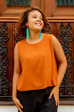 CROPPED TALITTA - TERRACOTA