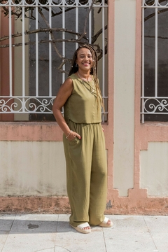CALÇA SU - VERDE OLIVA