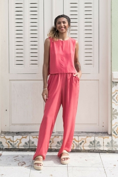 CALÇA SU - ROSA GOIABA