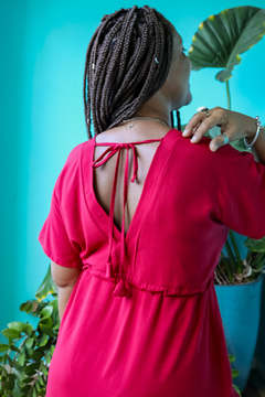VESTIDO TAÍS - VINHO - comprar online