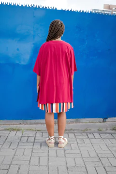 KIMONO CURTO - BORDÔ - Negro Piche
