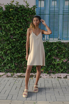 VESTIDO CLARISSE - AREIA