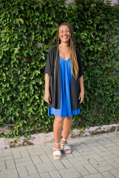 KIMONO CURTO - PRETO