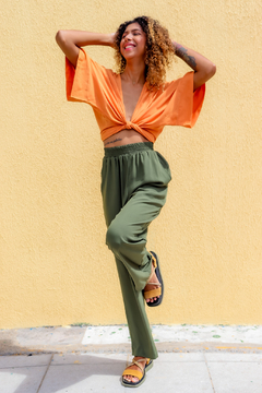 CALÇA SU - VERDE MILITANTE