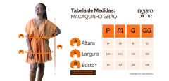 MACAQUINHO GRÃO - AZUL MARINHO na internet