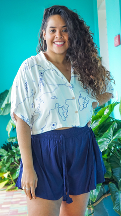 SHORT MARINA - AZUL MARINHO - comprar online