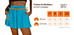 SHORT MARINA - PRETO na internet