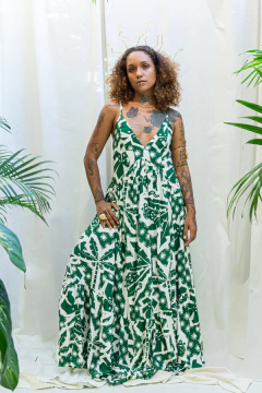 VESTIDO SARA - ONÇA SOLAR