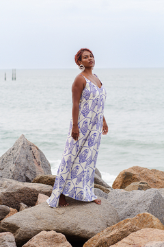 VESTIDO DANDARA - PEIXE MAR - comprar online