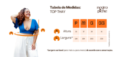 TOP THAY - AREIA - Negro Piche