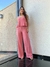 Conjunto Alfaiataria Blusa Bata e Calça Pantalona