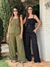Conjunto Alfaiataria Blusa Bata e Calça Pantalona