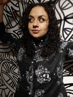 Camisa Tattoo Negra - Stay On Colombia