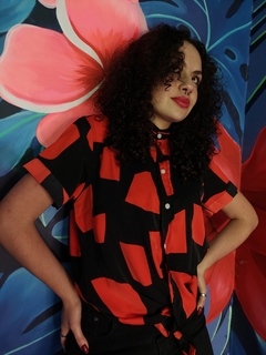 Blusa Parches Rojos - comprar online