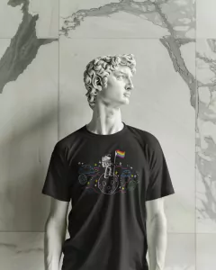 Camiseta Universo Gris en internet