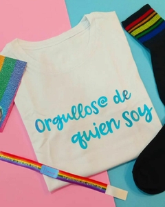 Camiseta Orgullos@ Azul/Blanca - Stay On Colombia
