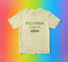 Camisa Más Marica Verde/Blanca - Stay On Colombia
