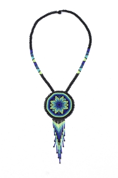 Colar de miçangas Huichol | 107