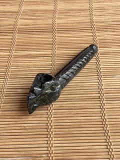 Cachimbo de pedra Serpentina - Arte Ameríndia