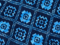 Casaco de Alpaca azul (com zíper) - comprar online