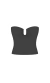 Tube top bandeau Preto na internet
