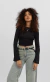 Blusa Amarração Costas Preta
