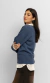 Tricot Decote V Blue Jeans - loja online