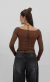 Imagem do Blusa Ombro a Ombro Marrom