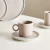 Set de taza y platito 170ml Basic Sandy - comprar online
