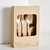 Set de cubiertos de 16 piezas Linea Bean Rose Opaco - tienda online