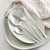Set de cubiertos de 16 piezas Linea Bean Plateado Opaco - comprar online