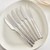 Set de 6 cuchillos Linea Bambu plateado - comprar online