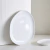 Plato Playo Oval Blanco - comprar online