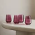 Set de 4 vasos Classy rosa - comprar online