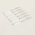 Set de 6 untador cuchillo de postre Volos plateadas con blanco en internet