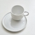 Set taza y plato café 230ml Linea Organica Linhas Blanca en internet