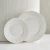Imagen de Plato Playo Blanco Linea Roma