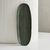 Fuente/Bandeja Ovalada Orgánica Plain Verde 36cm en internet
