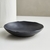Plato Hondo orgánica Plain 25cm Negro