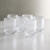 Vaso bajo Segovia transparente - tienda online
