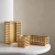 Porta utensillos bambu Linea Cuadros - tienda online
