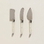 Set de 3 cuchillos de queso Blanco - comprar online