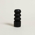 Porta vela Torre Negro Bajo 18cm - comprar online