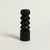 Porta vela Torre Negro Mediano 22,5cm - comprar online