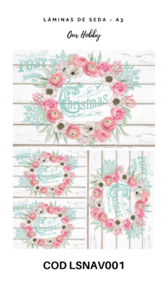Lámina de Seda de Decoupage Our Hobby - 001 NAV